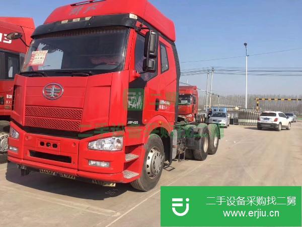 河南出售二手一汽解放J6P牽引車