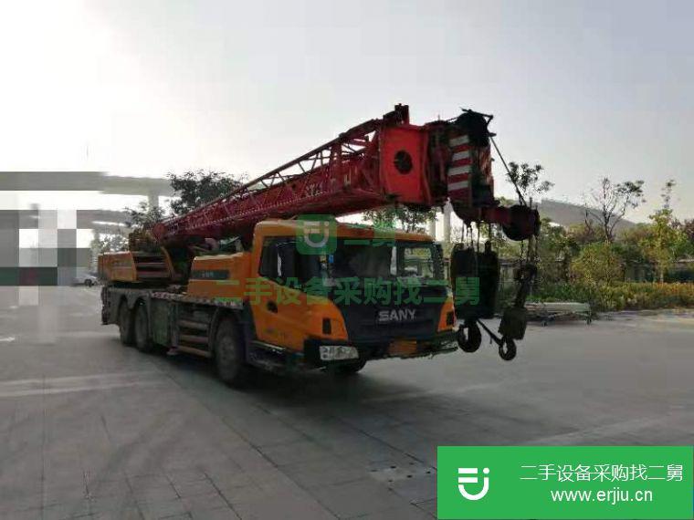 湖南省出售二手三一25噸5節臂吊車