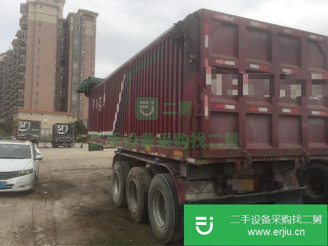 河北出售二手自卸后翻半掛車