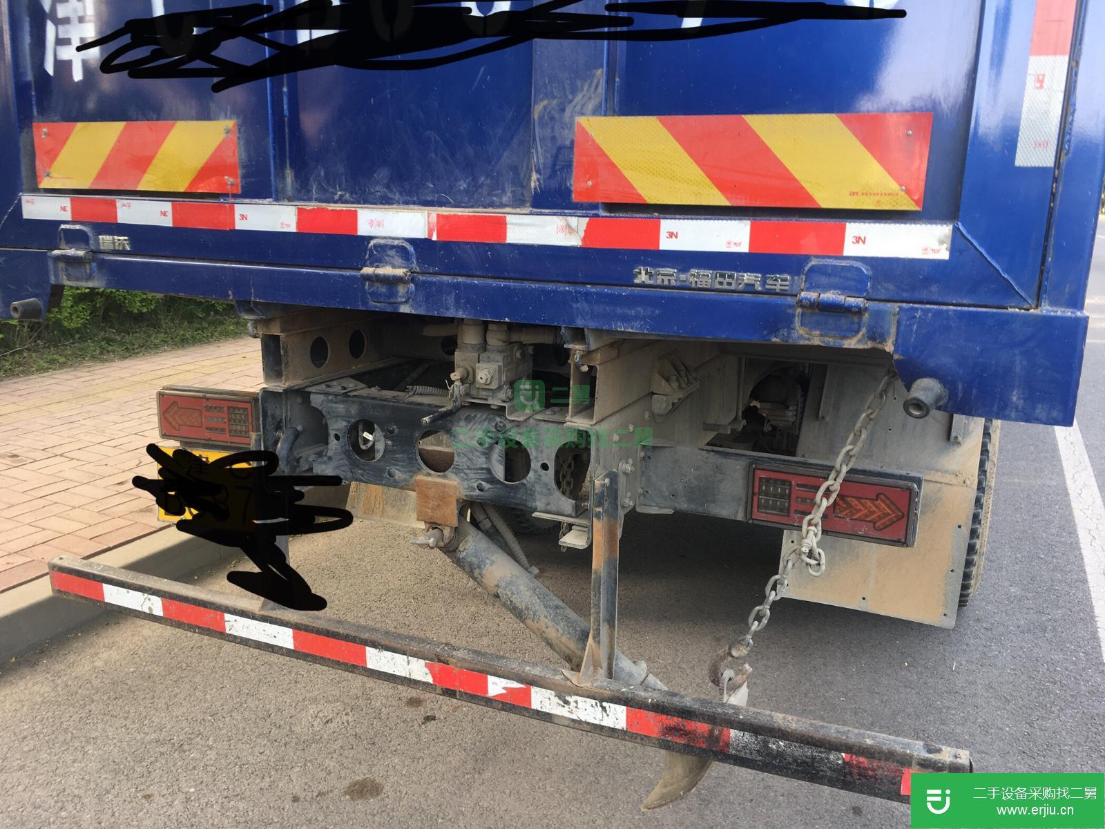 天津出售二手福田自卸車八成新
