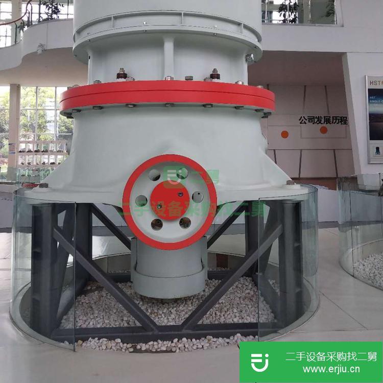 河南出售二手河卵石旋回破碎機