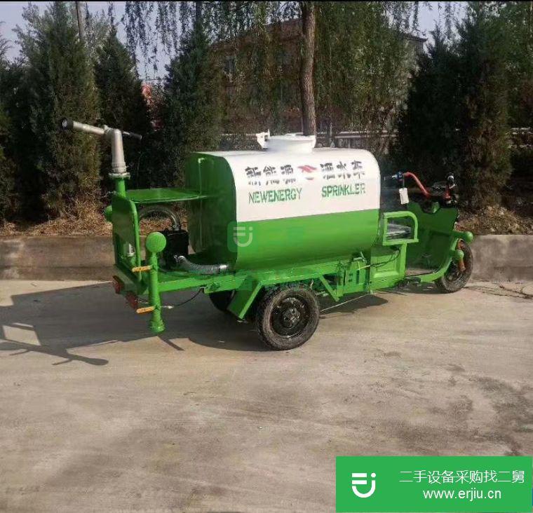 山東出售二手新能源電動(dòng)工程三輪小型霧炮灑水車