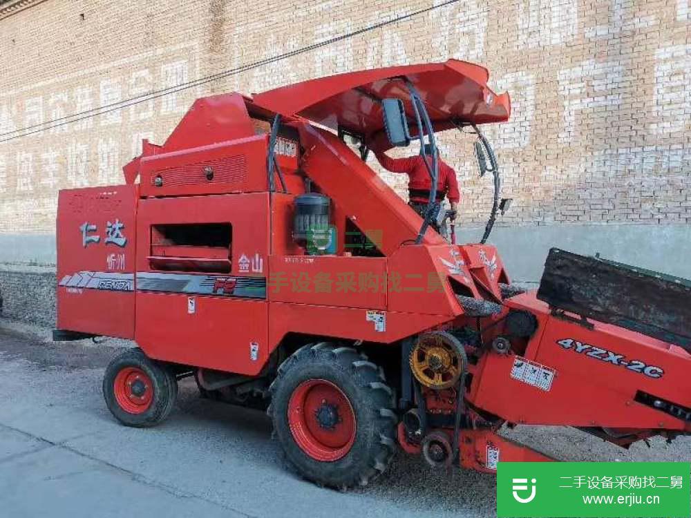 山西出售二手仁達4YZX-2C自走式玉米收割機