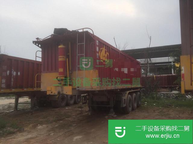 河北出售二手自卸后翻半掛車