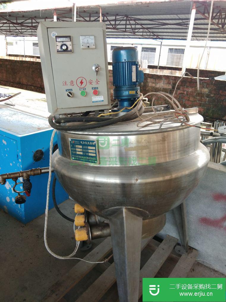 福建出售二手不銹鋼導(dǎo)熱油夾層鍋