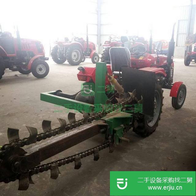 山東出售二手小型開溝機