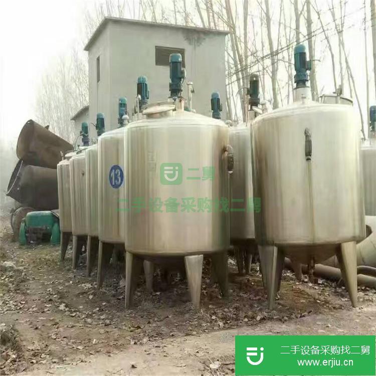山東出售二手立式不銹鋼儲罐