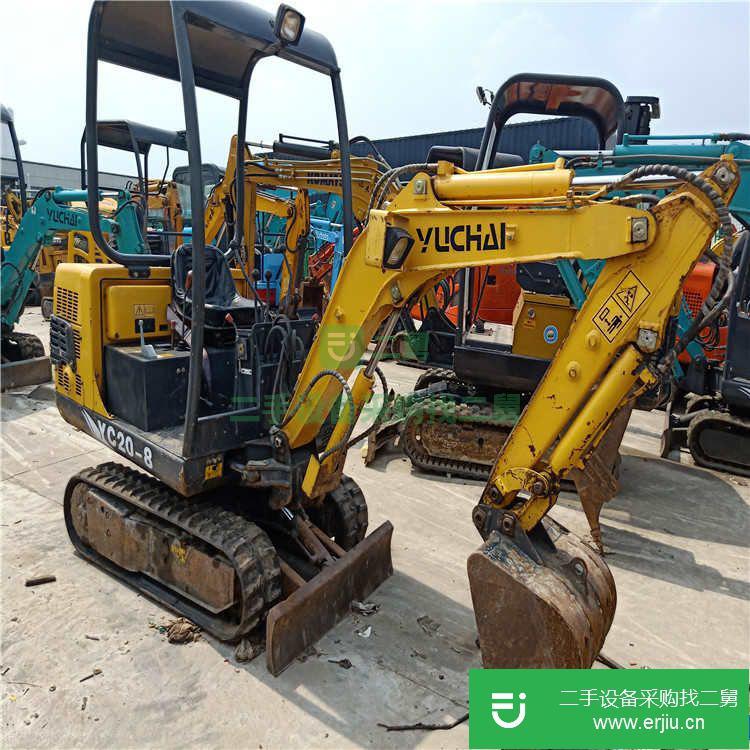 上海出售二手玉柴20微型挖掘機