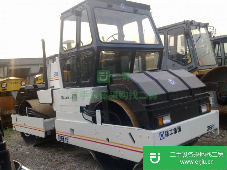 上海出售二手徐工12噸雙鋼輪壓路機