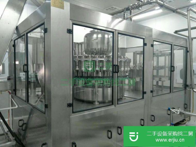 山東出售二手全自動礦泉水飲料灌裝機