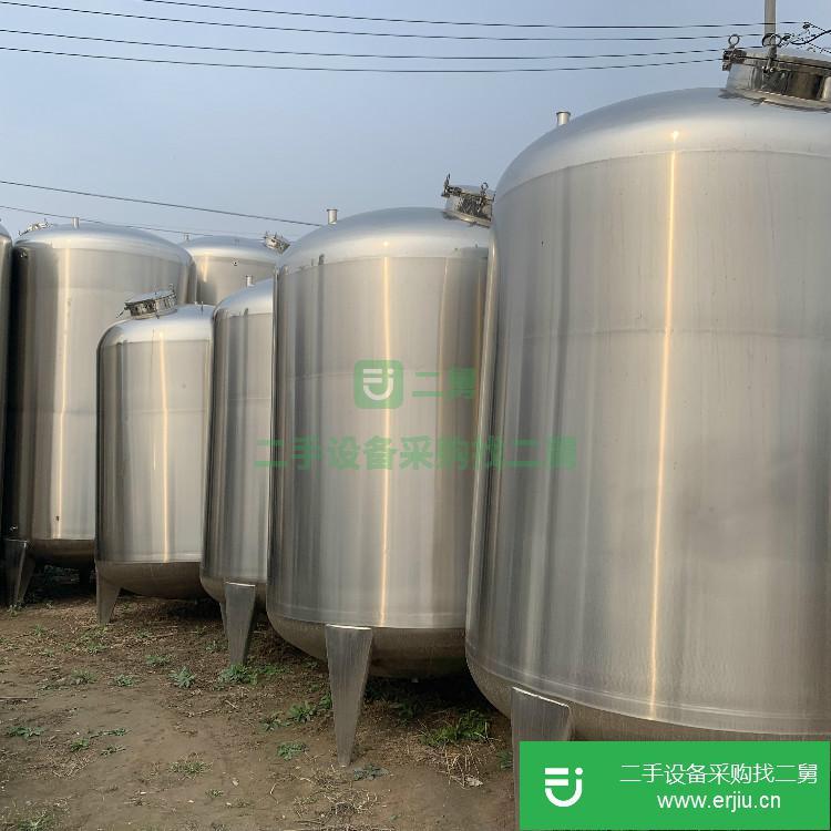 山東出售二手不銹鋼儲罐