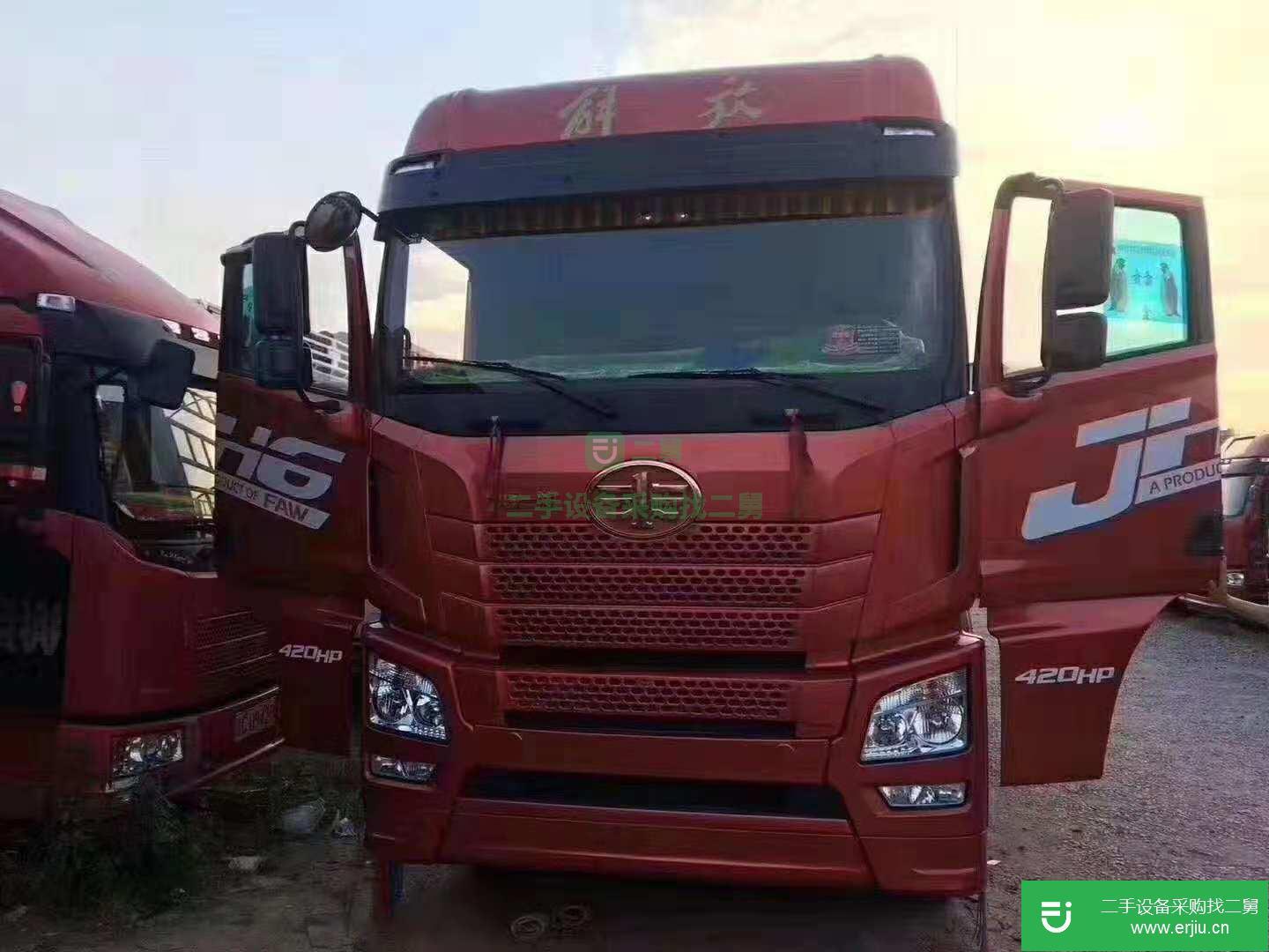江西出售二手一汽解放掛車