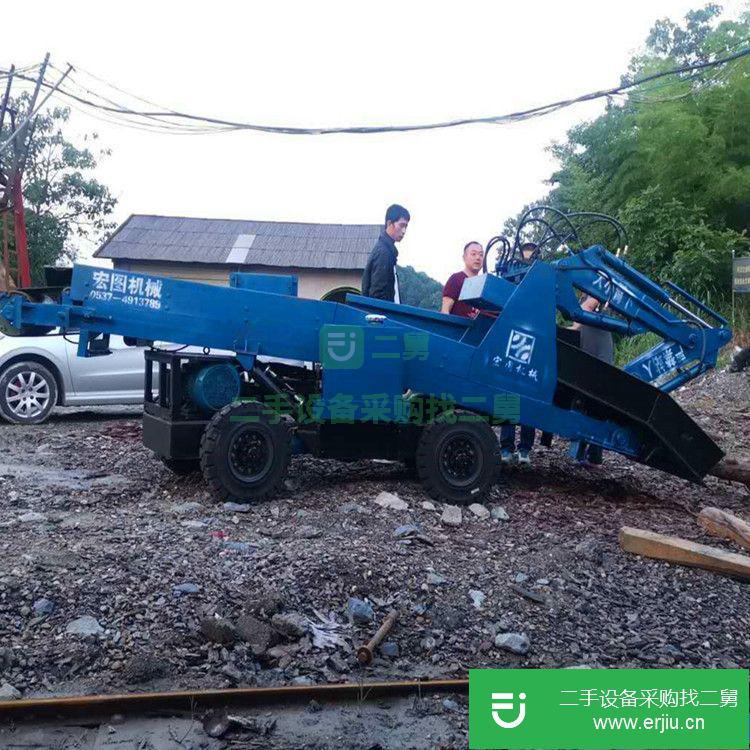 山東出售二手ZWY-60輪式皮帶液壓扒渣機
