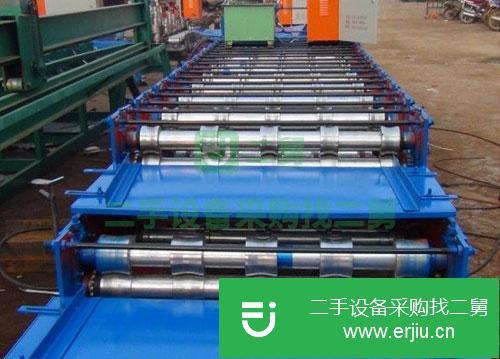 河北出售二手860/900型雙層彩鋼壓瓦機