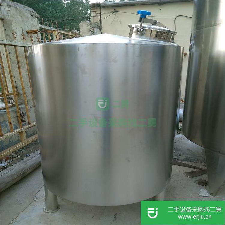山東出售二手不銹鋼儲罐
