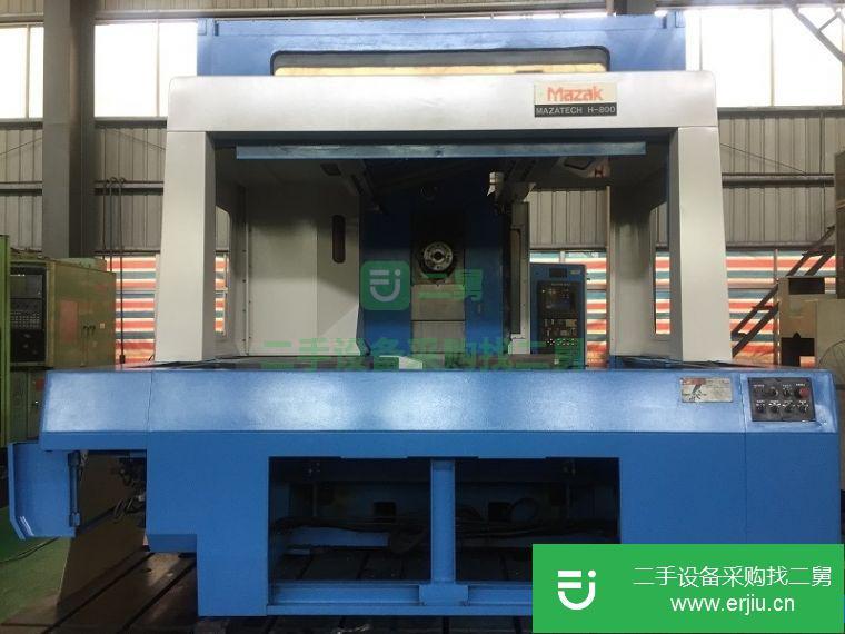 江蘇省出售二手馬扎克H-800雙工位臥式加工中心