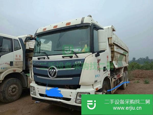 河北出售二手歐曼自卸車8.6米