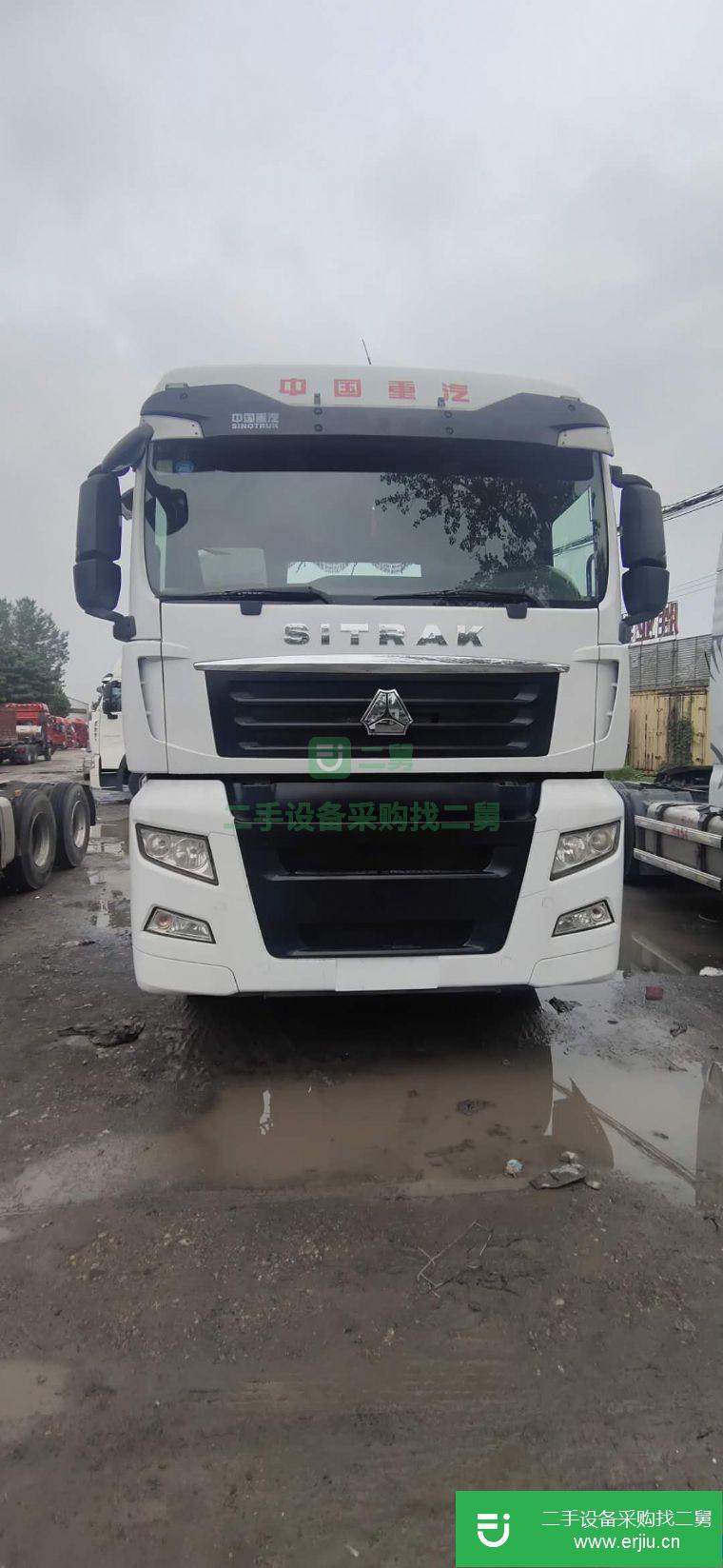 山東出售二手汕德卡C7H540牽引車