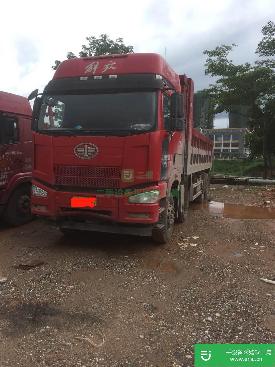廣西出售二手一汽解放自卸車