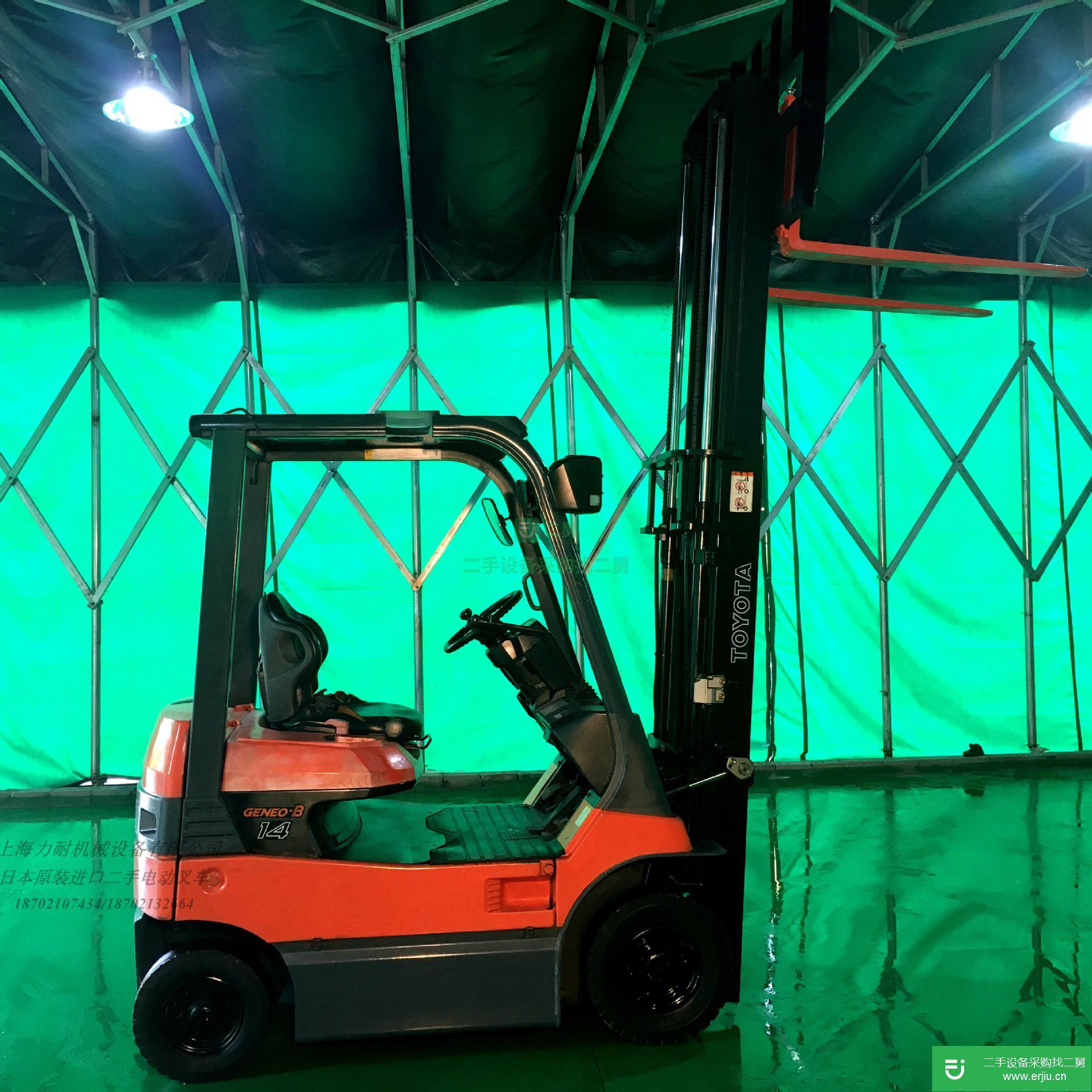 上海出售二手豐田7FB141.4噸叉車