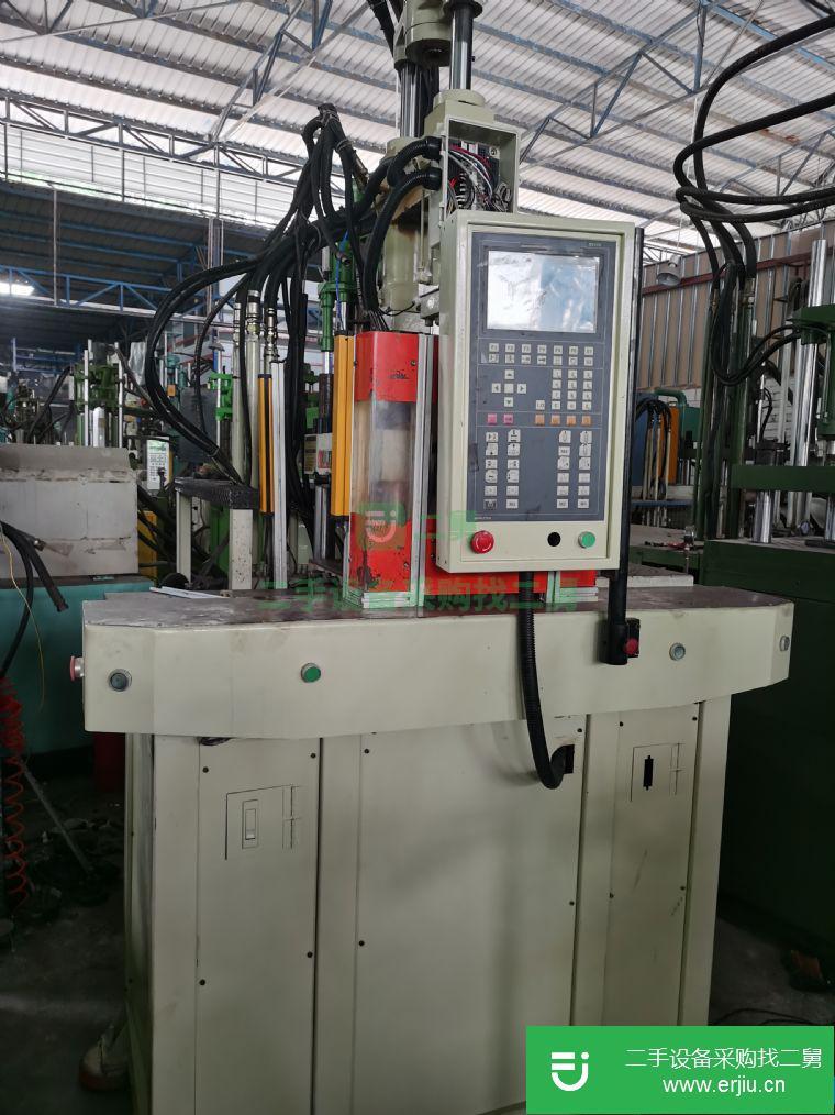廣東出售百塑55T雙滑板高速立式注塑機