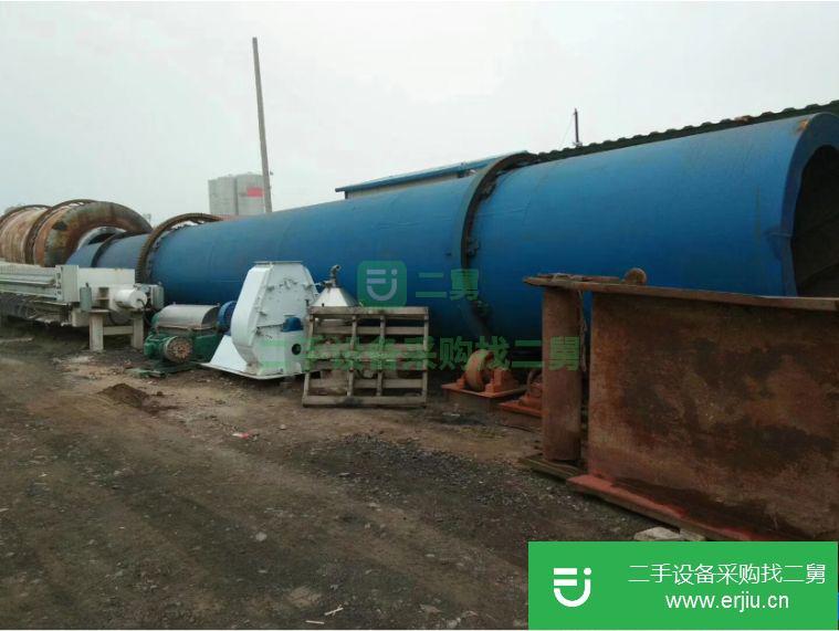 山東省出售二手2米×18米滾筒烘干機