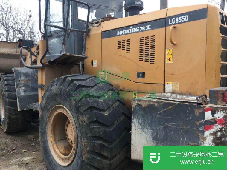 河南出售二手龍工855D裝載機(jī)