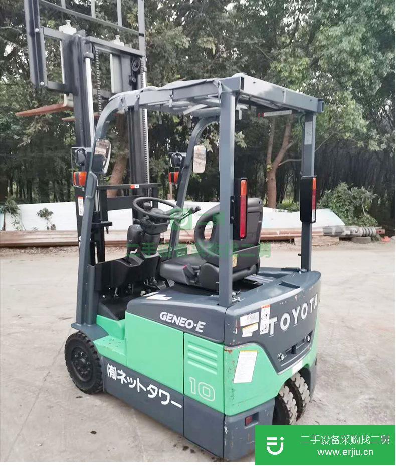 上海出售二手小型豐田1噸電動叉車