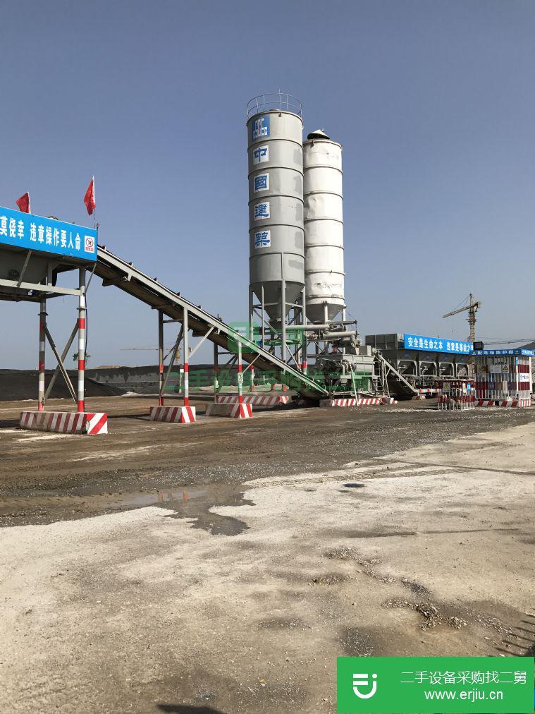 湖北出售二手600噸水穩攪拌設備