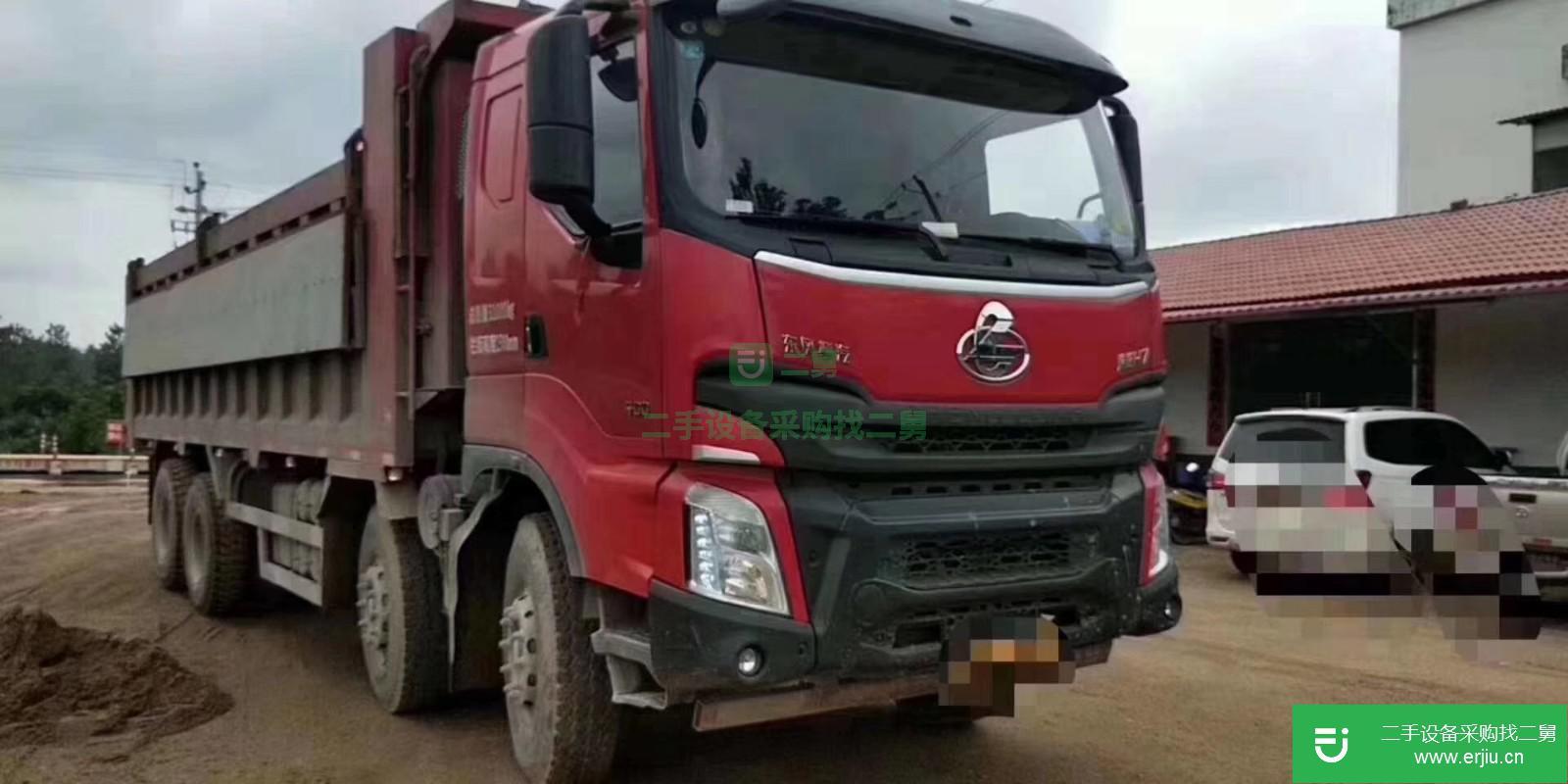 廣西出售二手東風柳汽乘龍H7重卡自卸車8.2米