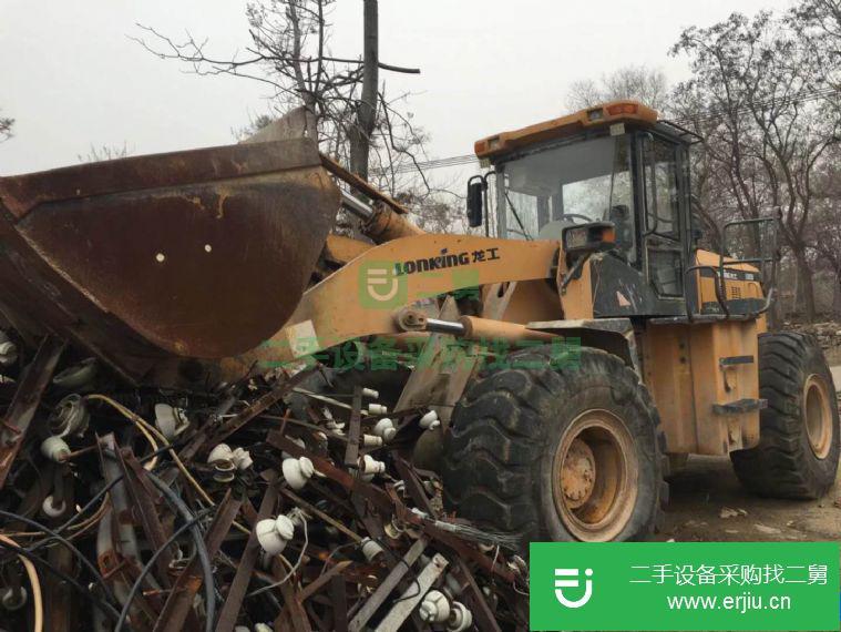 河南出售二手龍工855D裝載機(jī)