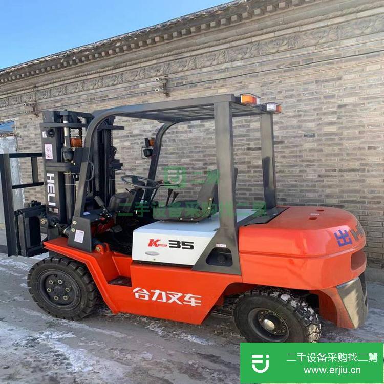 天津出售二手合力3.5噸叉車