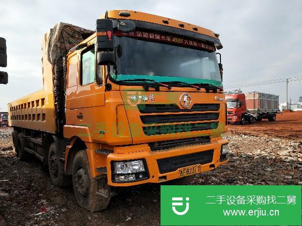 甘肅省出售二手陜汽德龍F3000自卸車8.2米