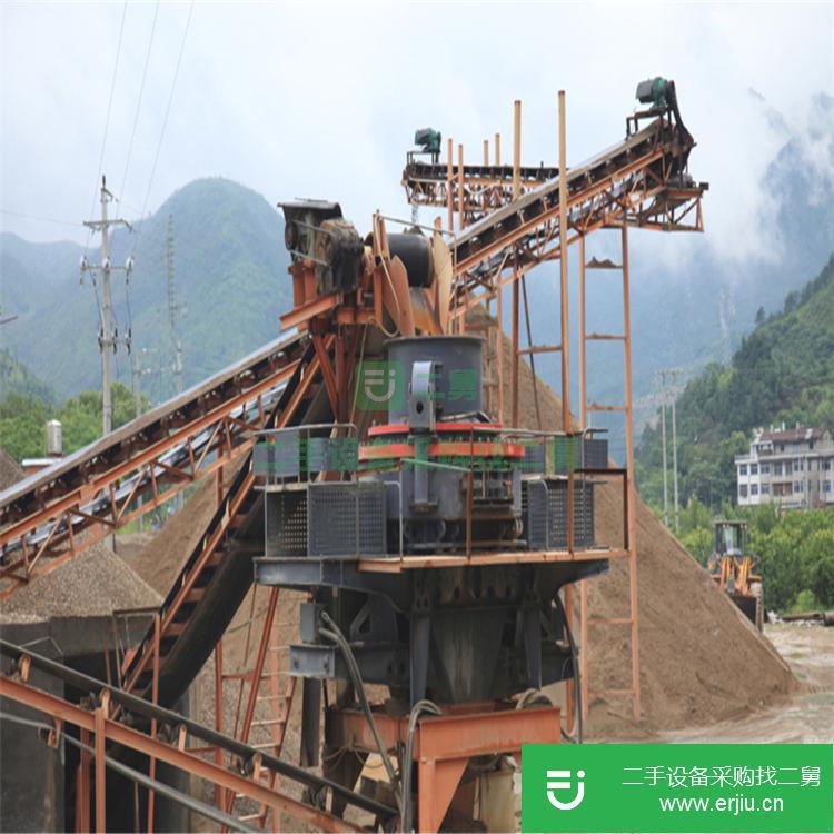 河南出售二手聚意隆沖擊式制砂機
