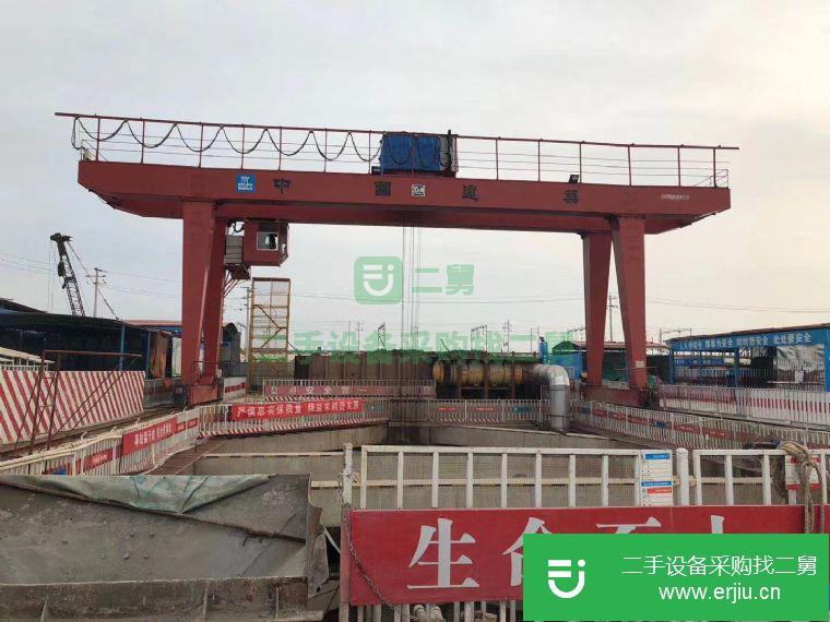 山東出售二手雙主梁龍門吊