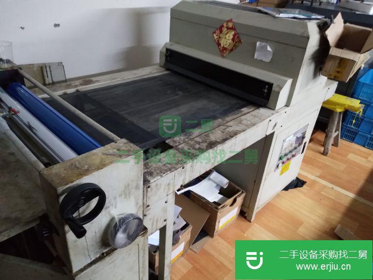 江蘇出售二手雙佰油性淋膜機