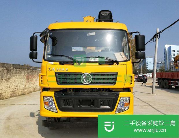 湖北出售二手東風天龍前四后八隨車吊