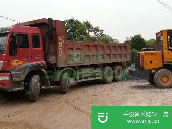 湖南出售二手重汽王牌自卸車