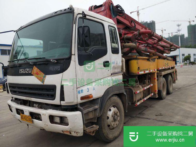 上海出售二手三一37米泵車