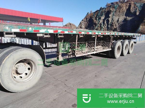河北省出售二手青島悍威J5M掛車13米