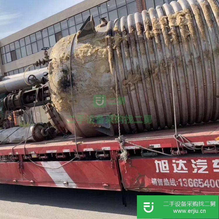 山東出售二手不銹鋼反應釜