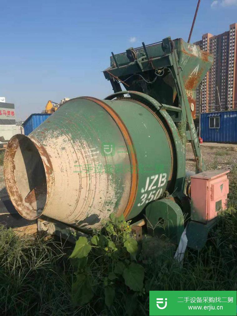 山東省出售二手35型混凝土攪拌機