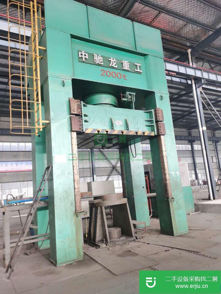 山東出售二手2000噸液壓機
