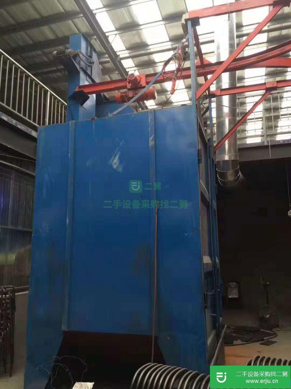 河北出售二手單鉤雙鉤拋丸機