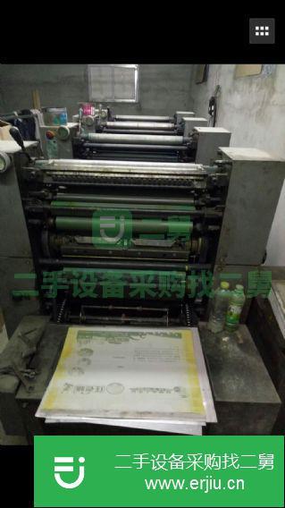 山東出售二手6開四色膠印機(jī)