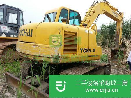 江蘇出售二手玉柴85挖掘機