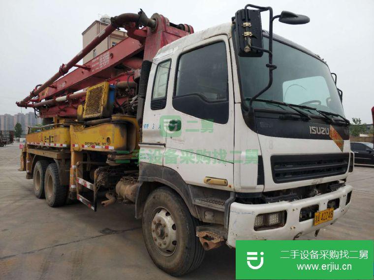 上海出售二手三一37米泵車
