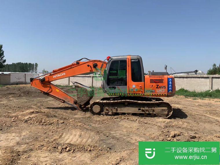 北京出售二手日立120挖掘機