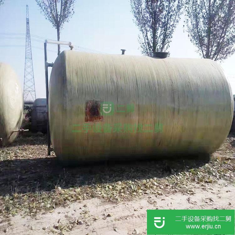 河北出售二手100立方玻璃鋼儲罐