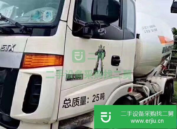 湖南出售二手福田大12方攪拌車